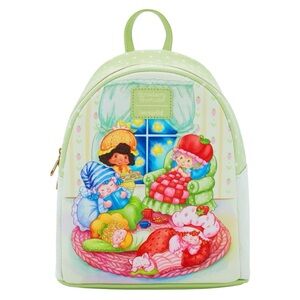 NEW Loungefly Strawberry Shortcake Slumber Party Mini Backpack